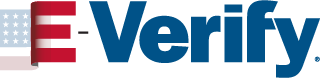 E-Verify logo.