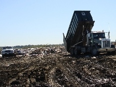 Image of the City landfill. Image of the City landfill.