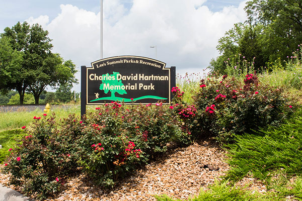 Image of Hartman Park sign.