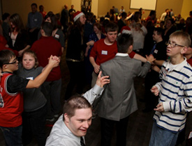 Image of youth Christmas party